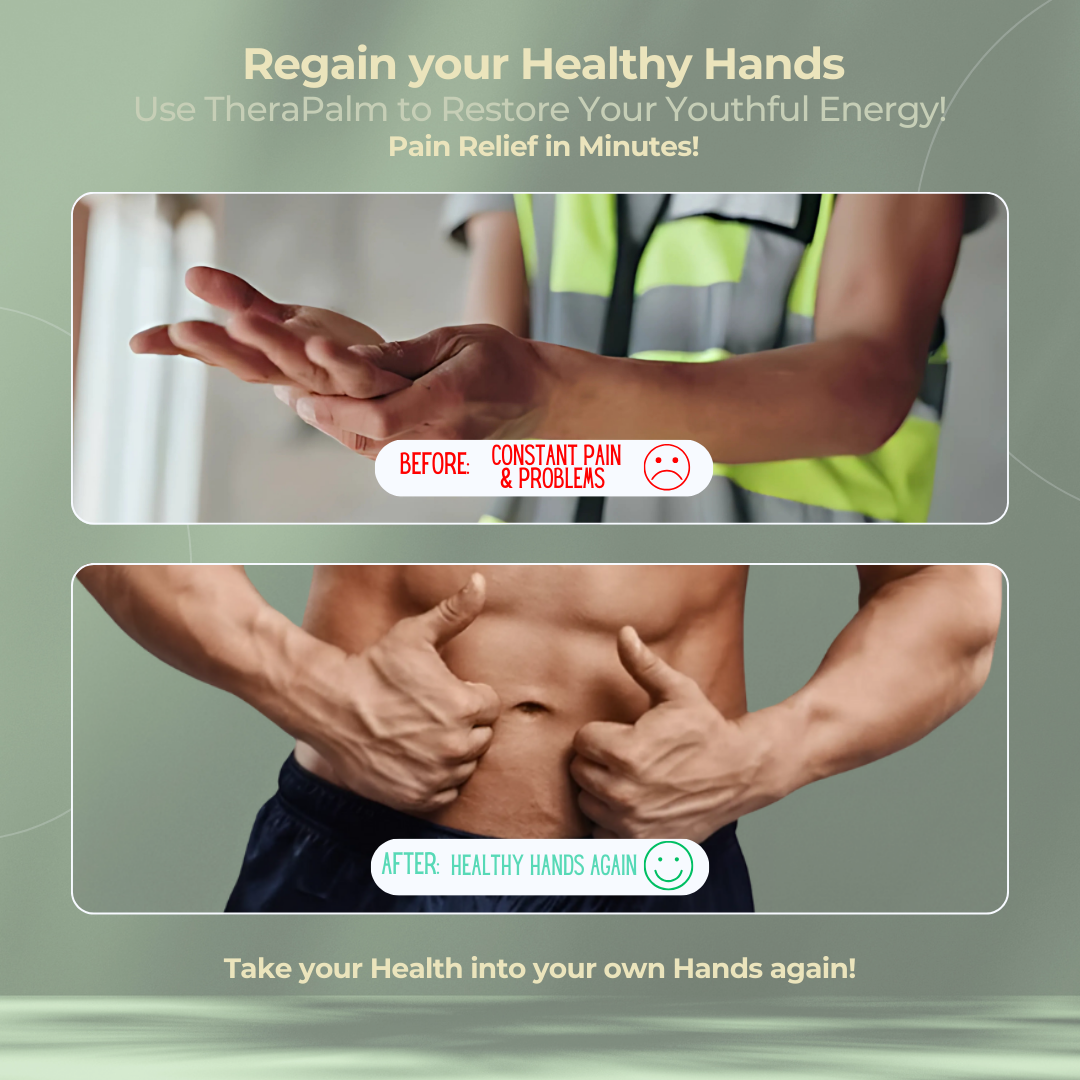 TheraPalm Pro: Fast Arthritis & Hand Pain Relief for Hardworking Hands