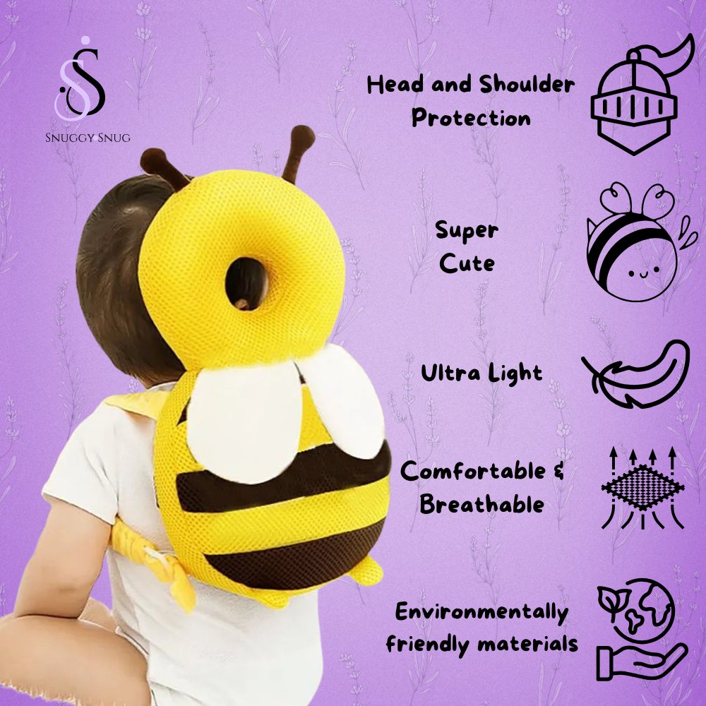 BuzzGuard™ Baby Safety Backpack: Secure, Snuggly, and Stylish Protection for Your Little Explorer! - SnuggySnug -