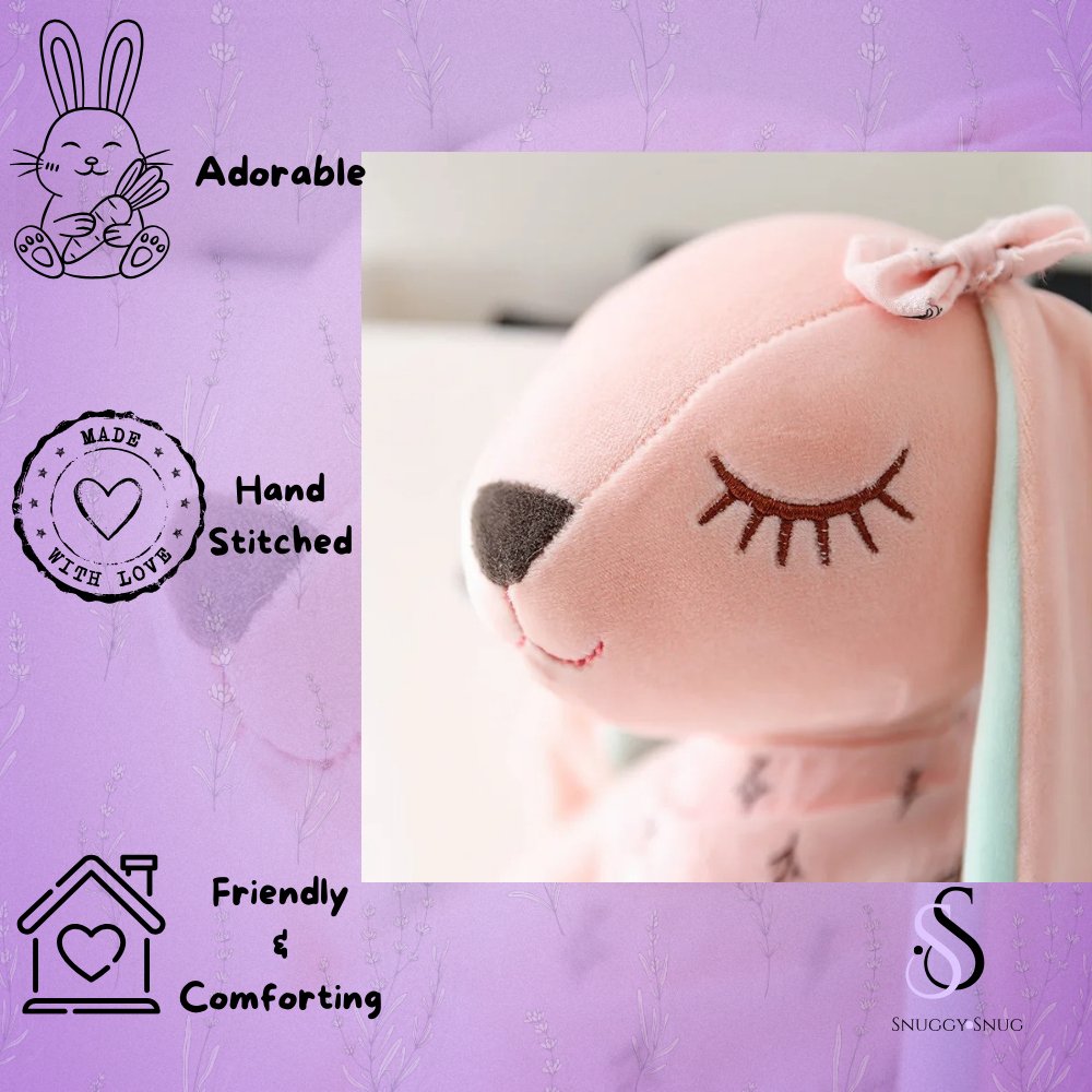 SnuggySnug Sister Bunnies – The Perfect Pair of Plush Companions - SnuggySnug - 